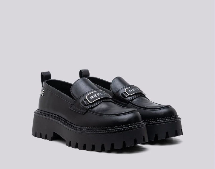 REPLAY MOCASSINO DONNA PLATFORM