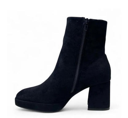 TRONCHETTO IN SUEDE NERO GATTINONI ROMA