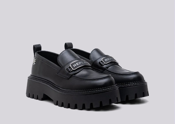 REPLAY MOCASSINO DONNA PLATFORM