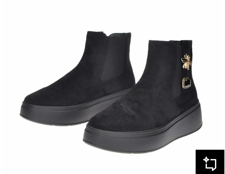 STIVALETTO GOLD&GOLD NERO