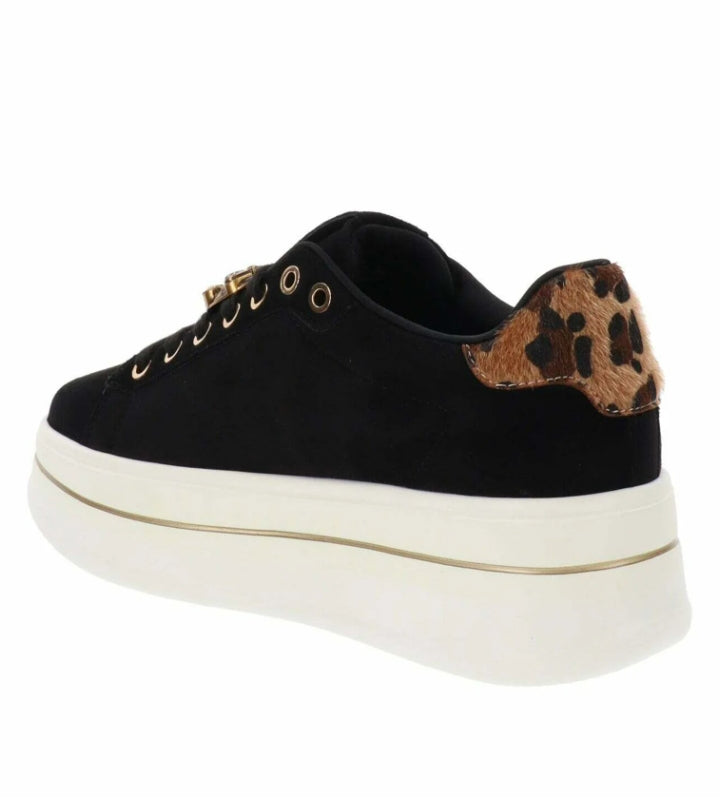 GOLD&GOLD SNEAKER PLATFORM NERO SCAMOCIATA