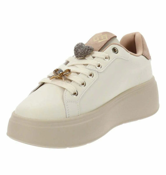 SNEAKERS GOLD&GOLD  DONNA ECOPELLE COLOR BURRO