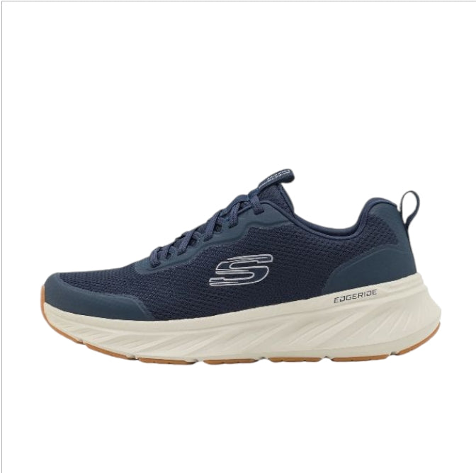 SKECHERS EDGERIDE SNEAKERS UOMO BLU