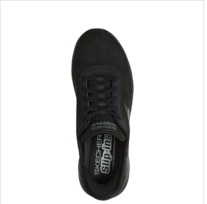 SCARPA SKECHERS SLIP-IN NERO UOMO