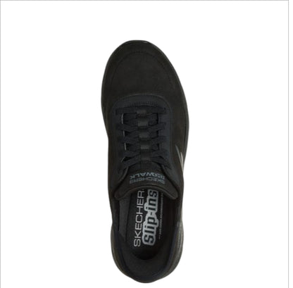SCARPA SKECHERS SLIP-IN NERO UOMO