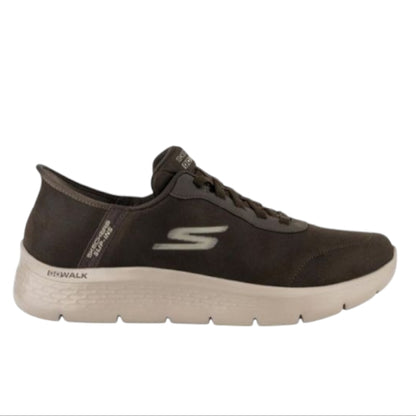 SCARPA SKECHERS SLIP-INS GO WALK FLEX MARRONE