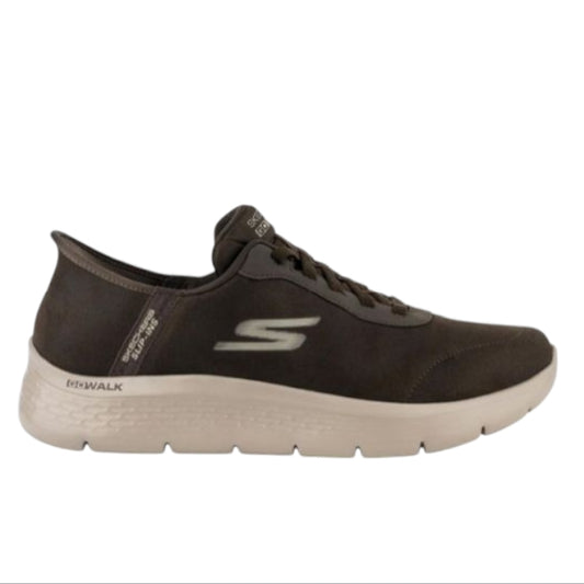 SCARPA SKECHERS SLIP-INS GO WALK FLEX MARRONE