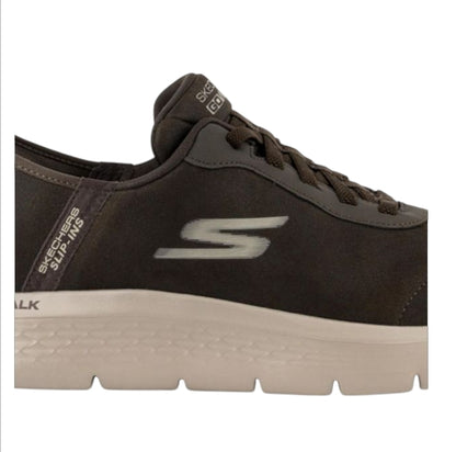 SCARPA SKECHERS SLIP-INS GO WALK FLEX MARRONE