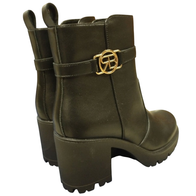 STIVALETTO NERO DONNA IN ECOPELLE RENATO BALESTRA