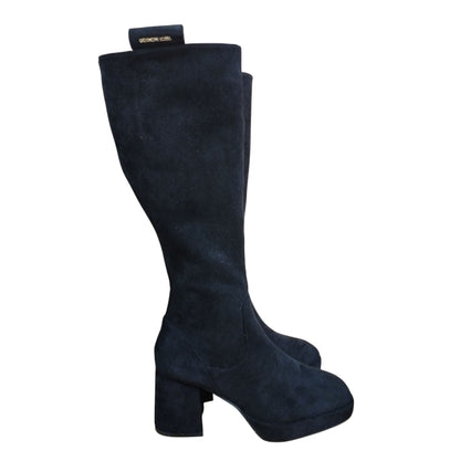 STIVALE LUNGO GATTINONI ROMA IN SUEDE NERO