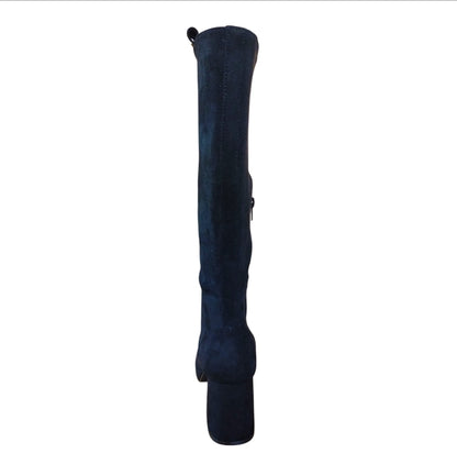 STIVALE LUNGO GATTINONI ROMA IN SUEDE NERO