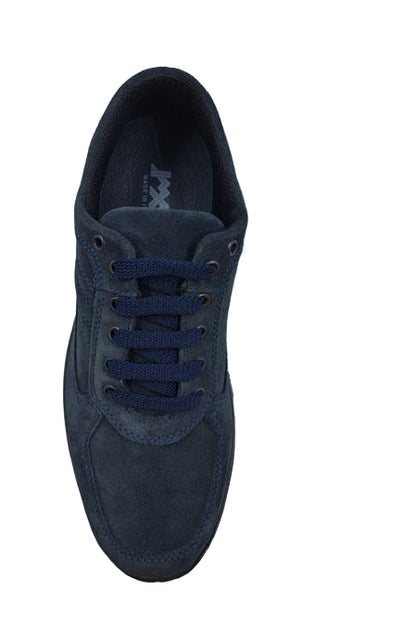sneaker IMAC in pelle scamosciata blu