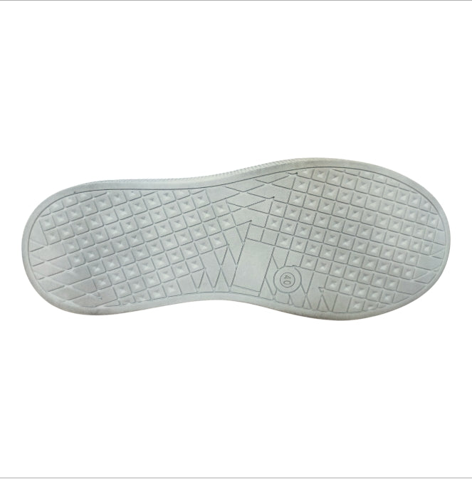 Sneakers Donna Vitamina Tu Bianco/Oro con Suola Platform