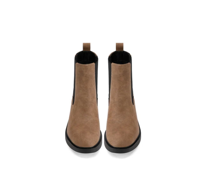 stivaletto Chelsea boots donna Queen Helena con tacco.