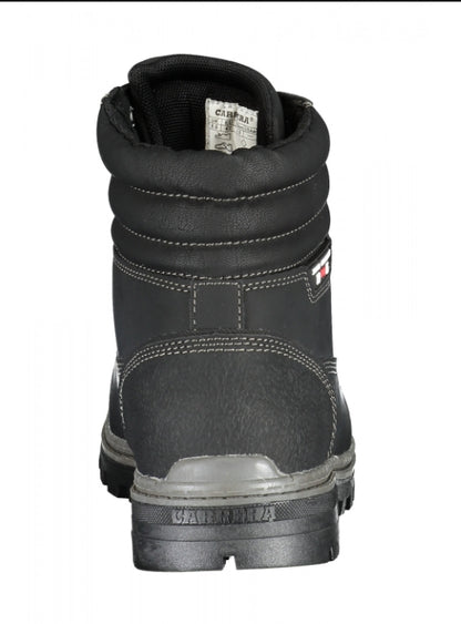 scarponcino stringato da uomo Carrera Urban Contrast di colore nero