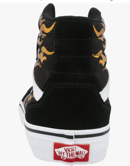 Sneakers Vans SK8-Hi Ragazzo/a con Lacci – Stile Streetwear e Grafica Fiamme