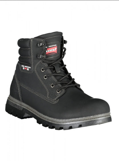 scarponcino stringato da uomo Carrera Urban Contrast di colore nero