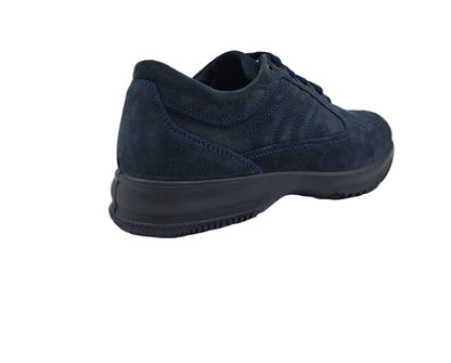 sneaker IMAC in pelle scamosciata blu