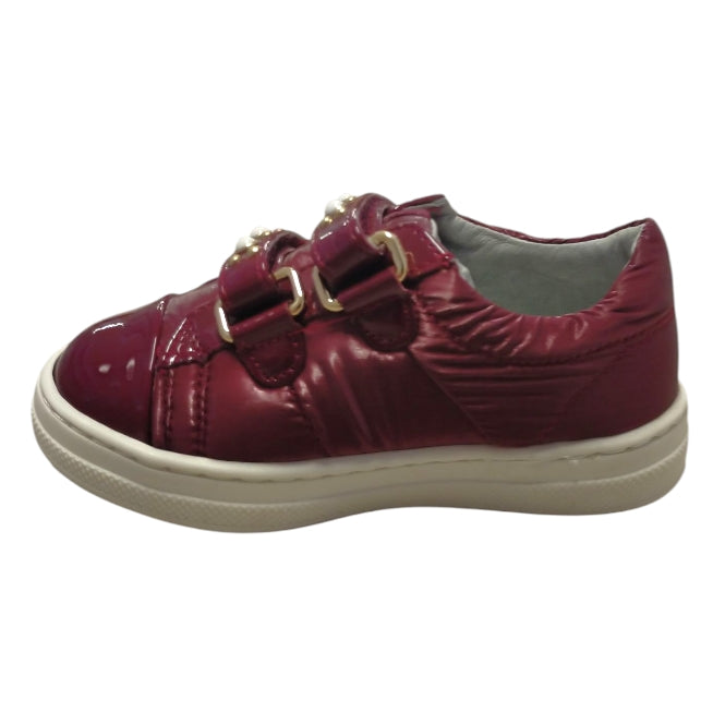 sneaker Liu Jo Alicia in vernice bordeaux.