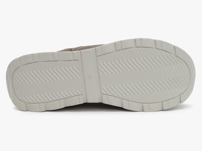 QUEEN HELENA Sneakers Platform nel colore Grigio e Viola